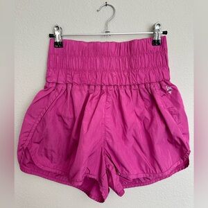 Free People Movement The Way Home Pink Women's Fuchsia Shorts
